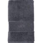 Organic Elegance Hand Towel 50x80cm Coal - Image 3