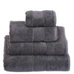 Organic Elegance Bath Sheet 100x150cm Coal - Image 4