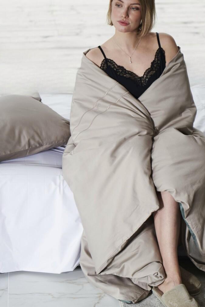 Eden Vuodevaatesetti Dark Taupe - Image 4