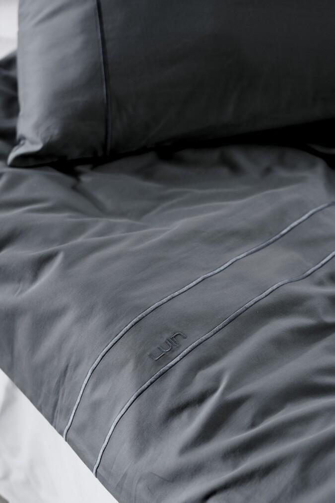 Eden Bedlinen Set Steel Grey