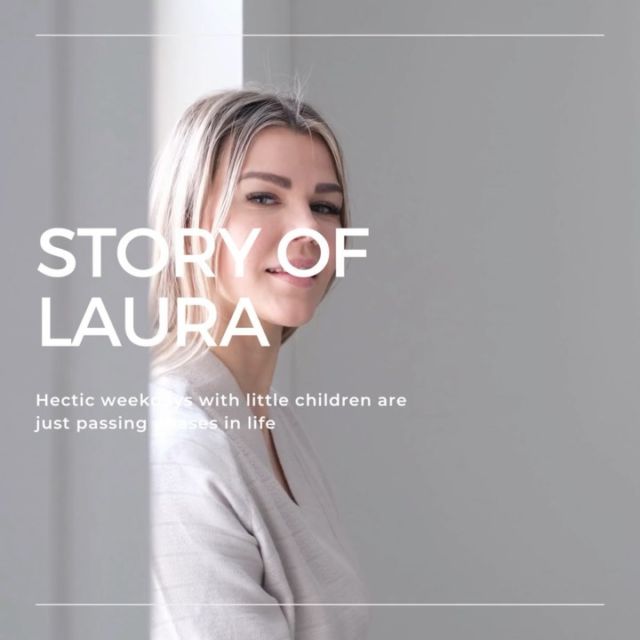 ”In everyday life there must be something worth waiting for.” This is something we should all take note of 💕

This week we present you, last but not least, amazing super woman called Laura. 

Laura lives busy life with two small children and describes everyday life hectic but happy - “I understand that this is just a certain moment of life.”

She relaxes during hectic weekdays with long dog walks or listening to audio books. A perfect Monday for Laura would include some evening tea, reading a good book or pampering herself with sauna and hot tub. 

Read the full story of Laura from the link in bio 👆🏻