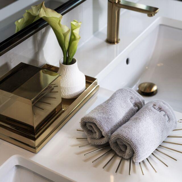 These pampering small Spa Towels and all other bathing essentials now -25% until sunday.